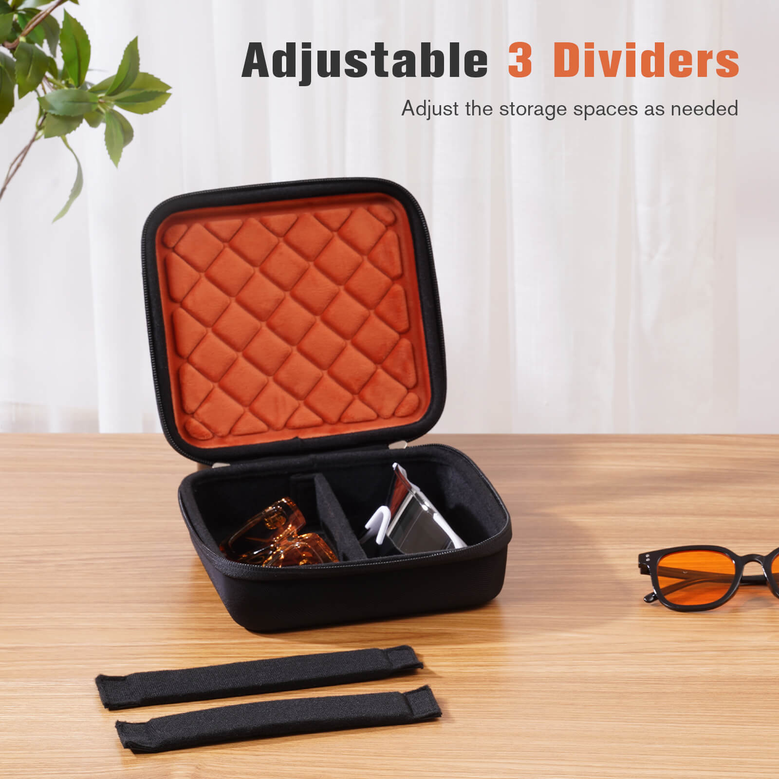 Hard Shell Travel Sunglasses Organizer