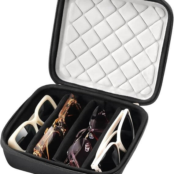 Hard Shell Travel Sunglasses Organizer
