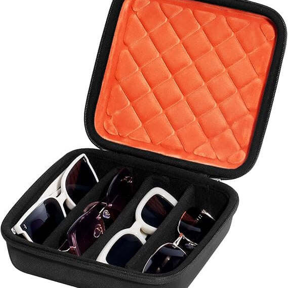 Hard Shell Travel Sunglasses Organizer