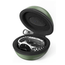 Single Watch Travel Case with Carabiner Clip, EVA Hard Shell