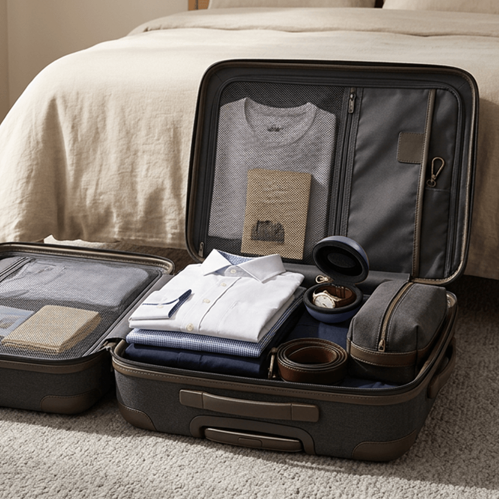 Single Watch Travel Case with Carabiner Clip