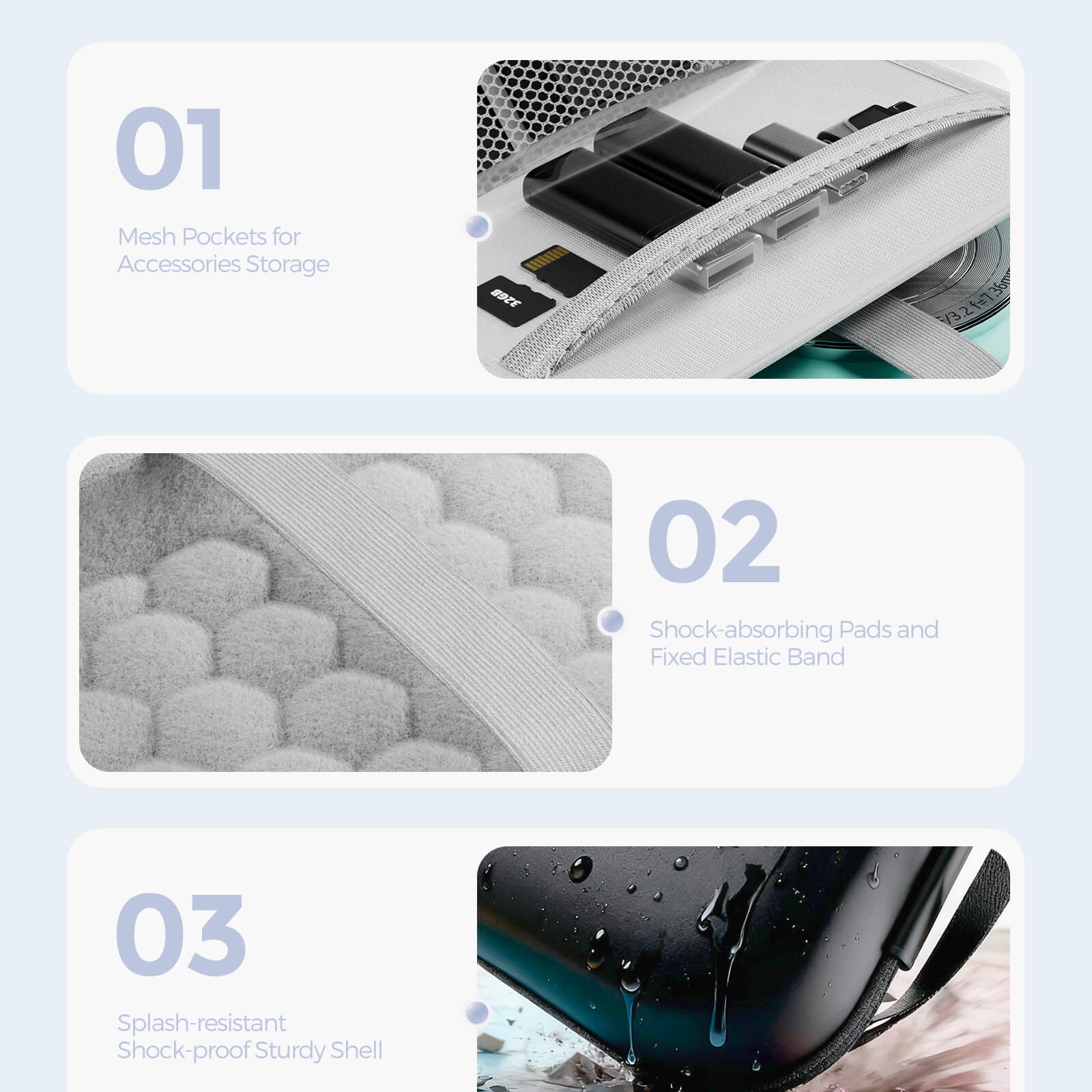 Small Digital Camera Case for KODAK PIXPRO FZ55/FZ53/FZ45/FZ43