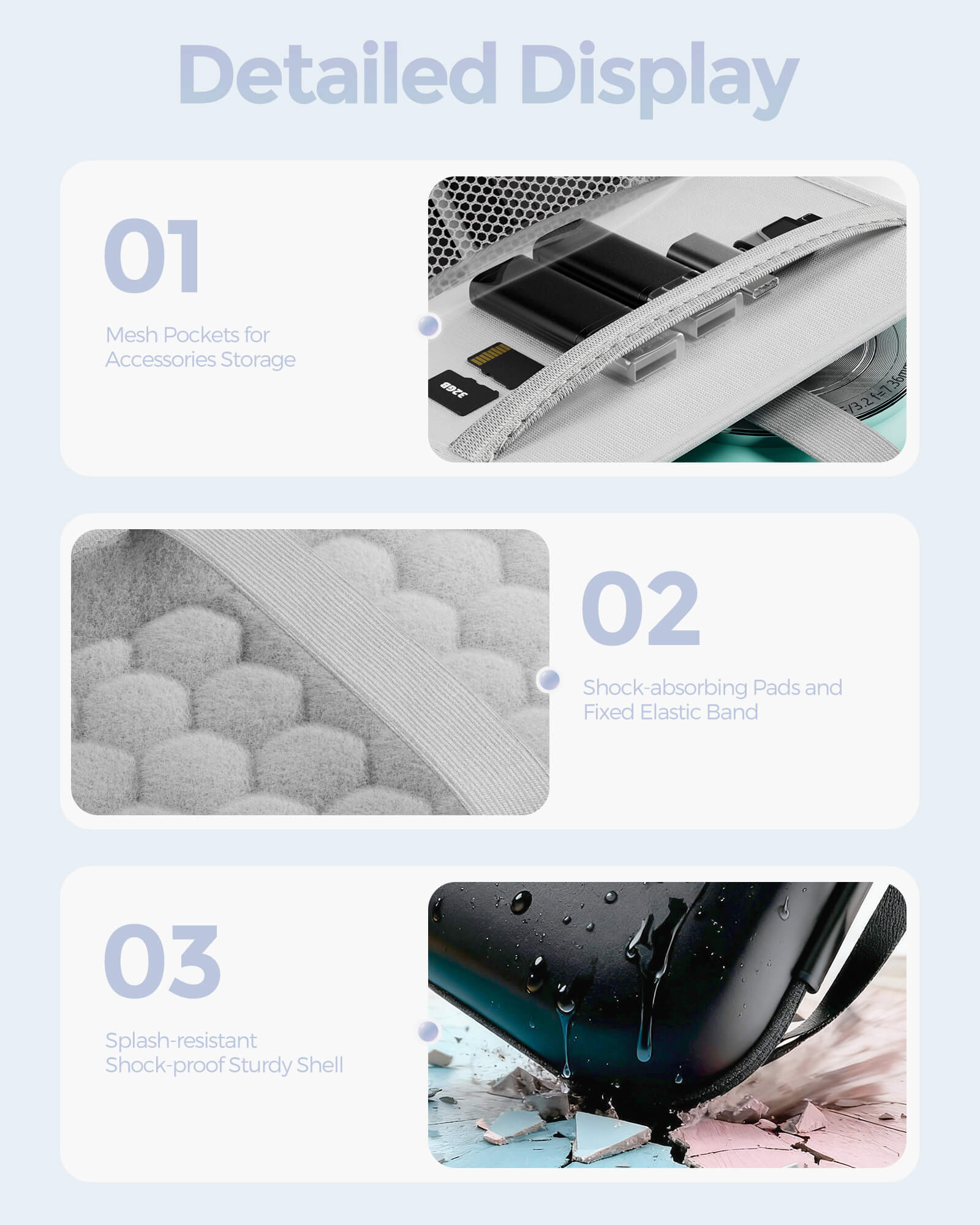 Small Digital Camera Case for KODAK PIXPRO FZ55/FZ53/FZ45/FZ43