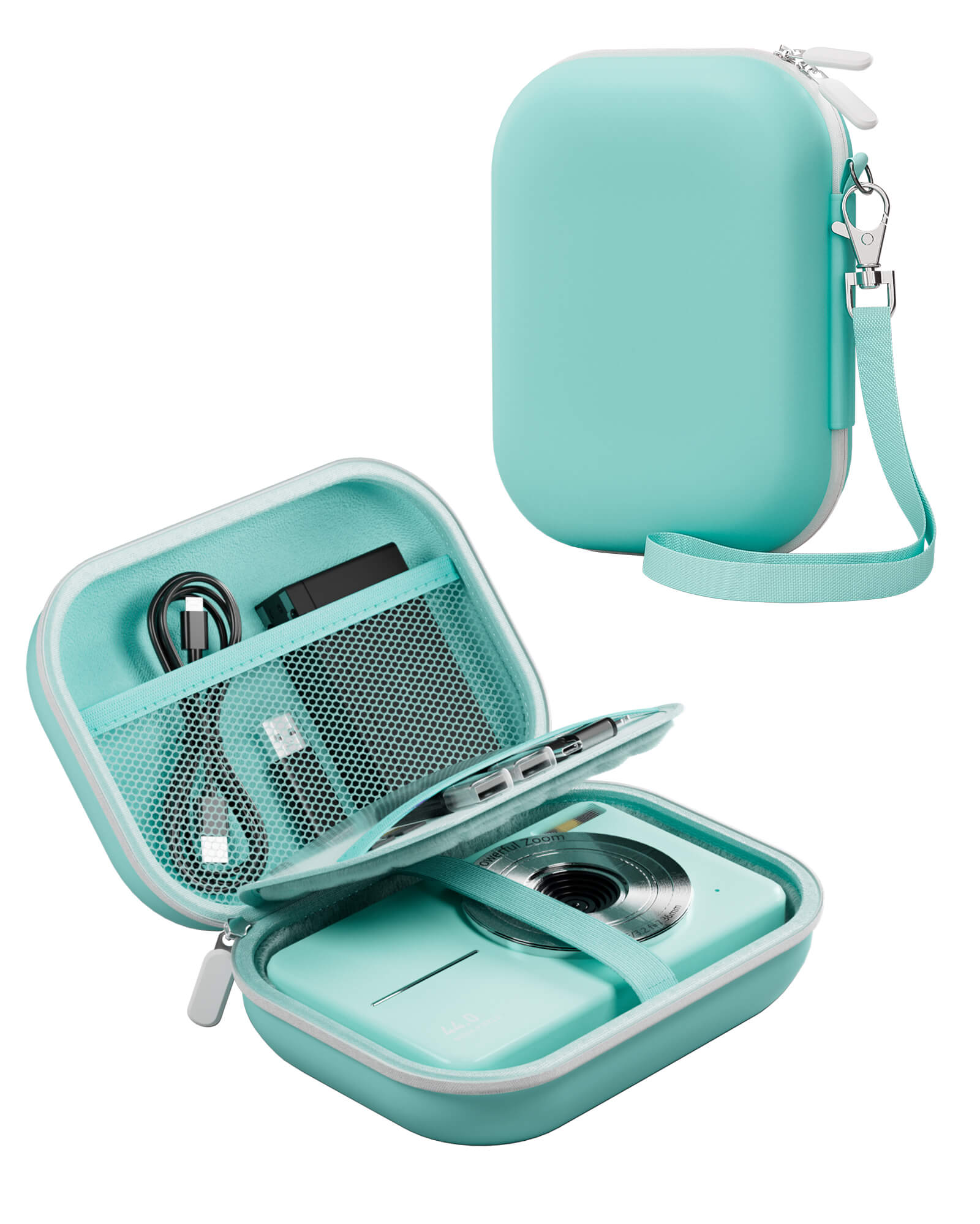 Small Digital Camera Case for KODAK PIXPRO FZ55/FZ53/FZ45/FZ43 Blue