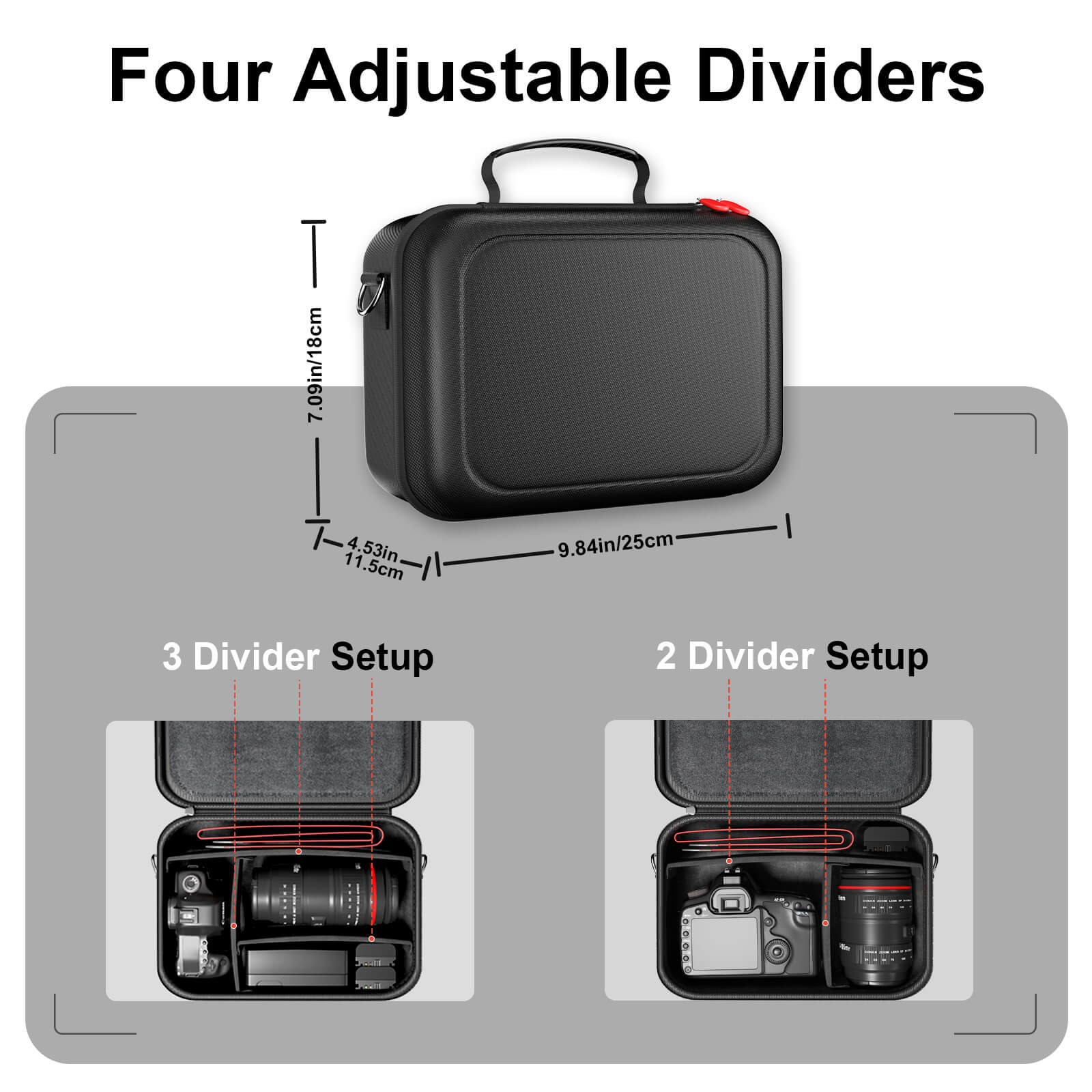 Hard Shell Camera Lens Case Hard Shell Digital Camera Protective Case | ProCase – Procase
