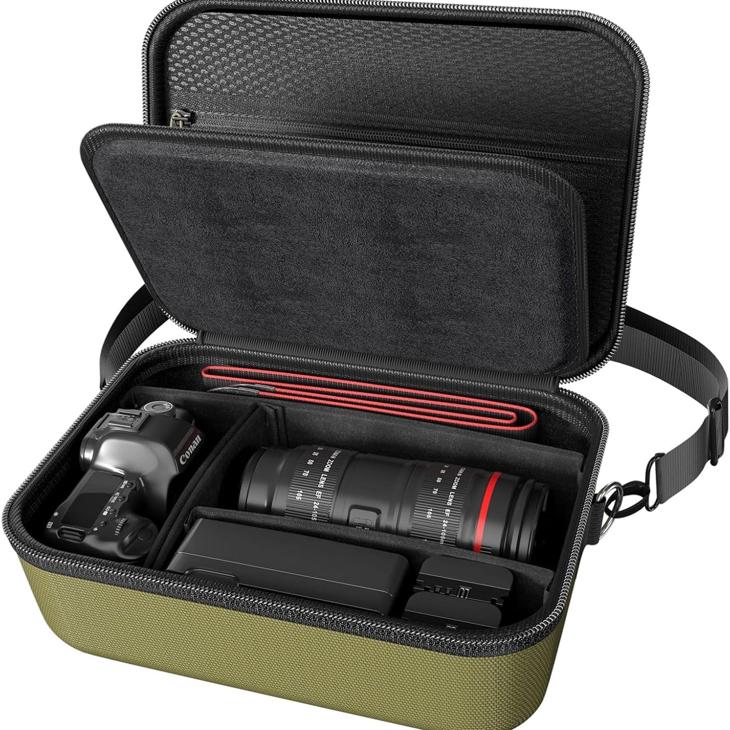 Camera Case for Canon Rebel T7/EOS R100/R50/DSLR/SLR/Nikon/Sony/Mirrorless Cameras