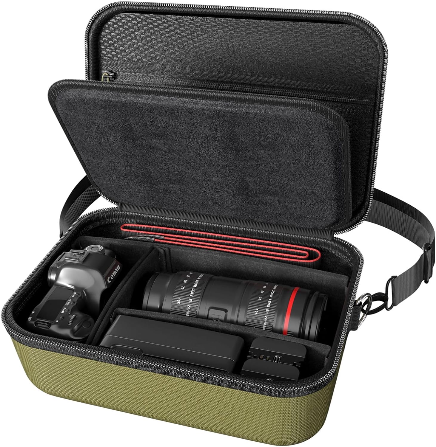 Camera Case for Canon Rebel T7/EOS R100/R50/DSLR/SLR/Nikon/Sony/Mirrorless Cameras