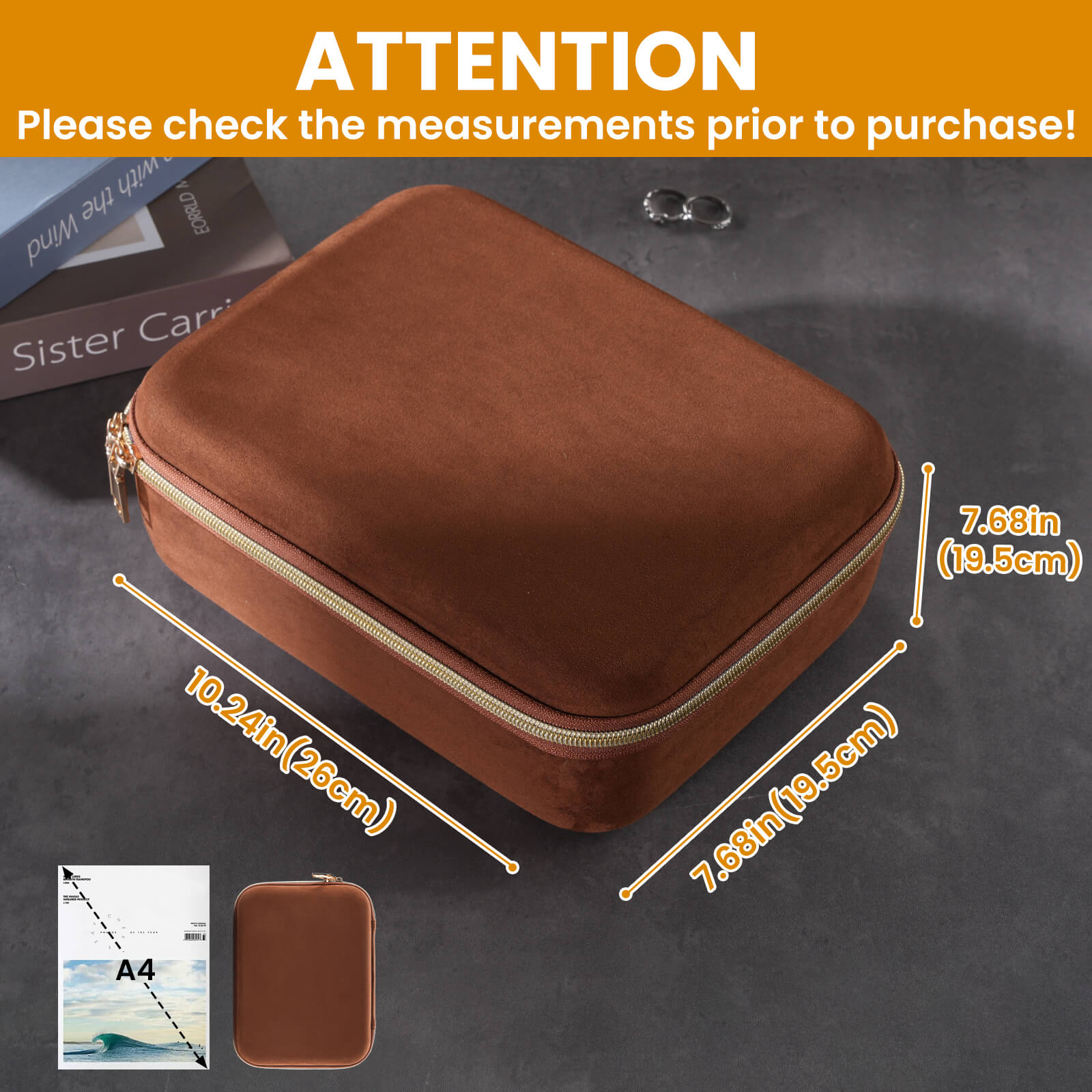 Travel Watch Accessories Carrying Box for sunglasses Necklaces Rings Bracelets