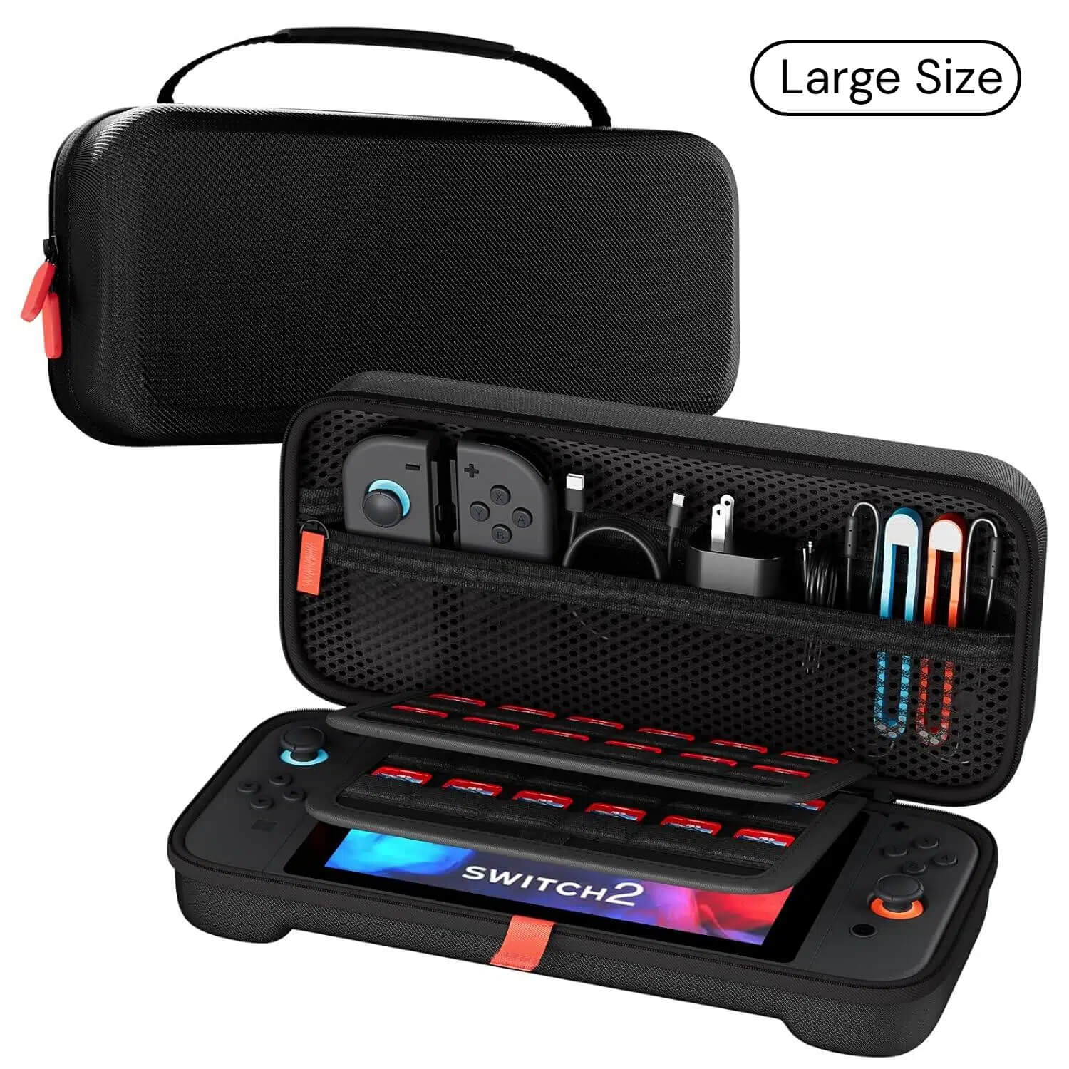 Carrying Case for Nintendo Switch 2 (2025) with 24 Game Card Slots
