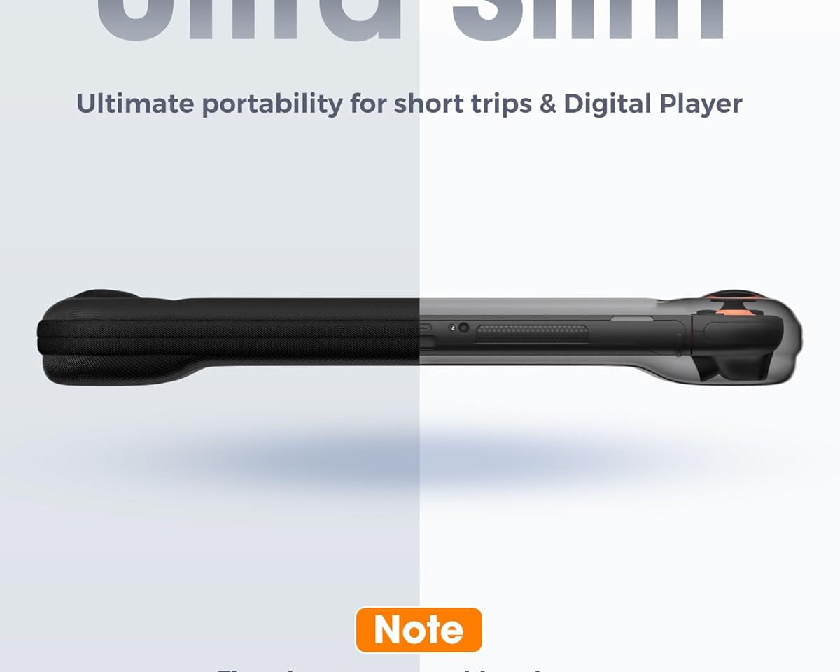 Ultra Slim Carrying Case for Nintendo Switch 2 2025, Protective Hard Shell Daily Travel Case Organizer Bag