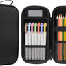 Double-Sided Slim Pencil Case with Elastic Band | ProCase