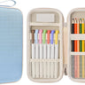 Double-Sided Slim Pencil Case with Elastic Band | ProCase
