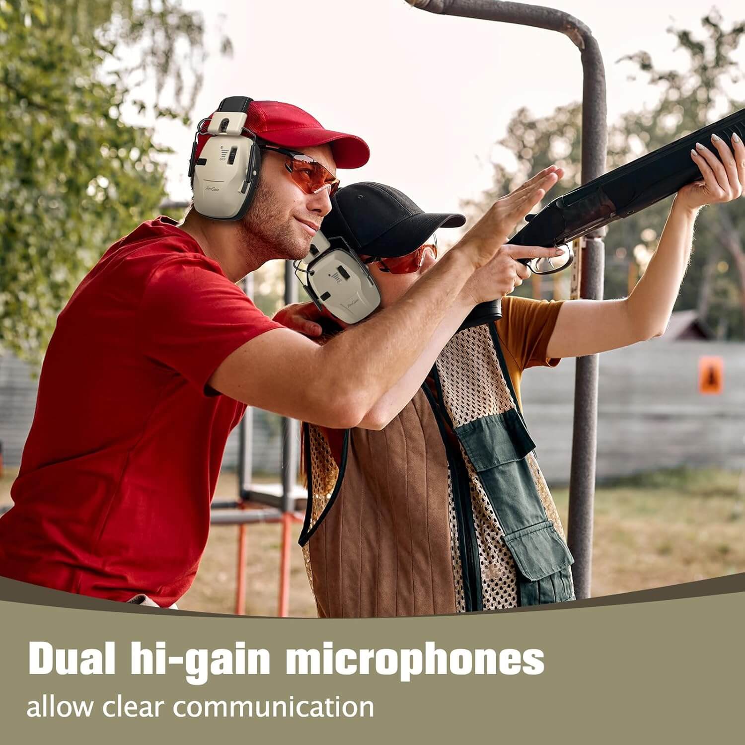 ProCase Electronic Shooting Ear Protection