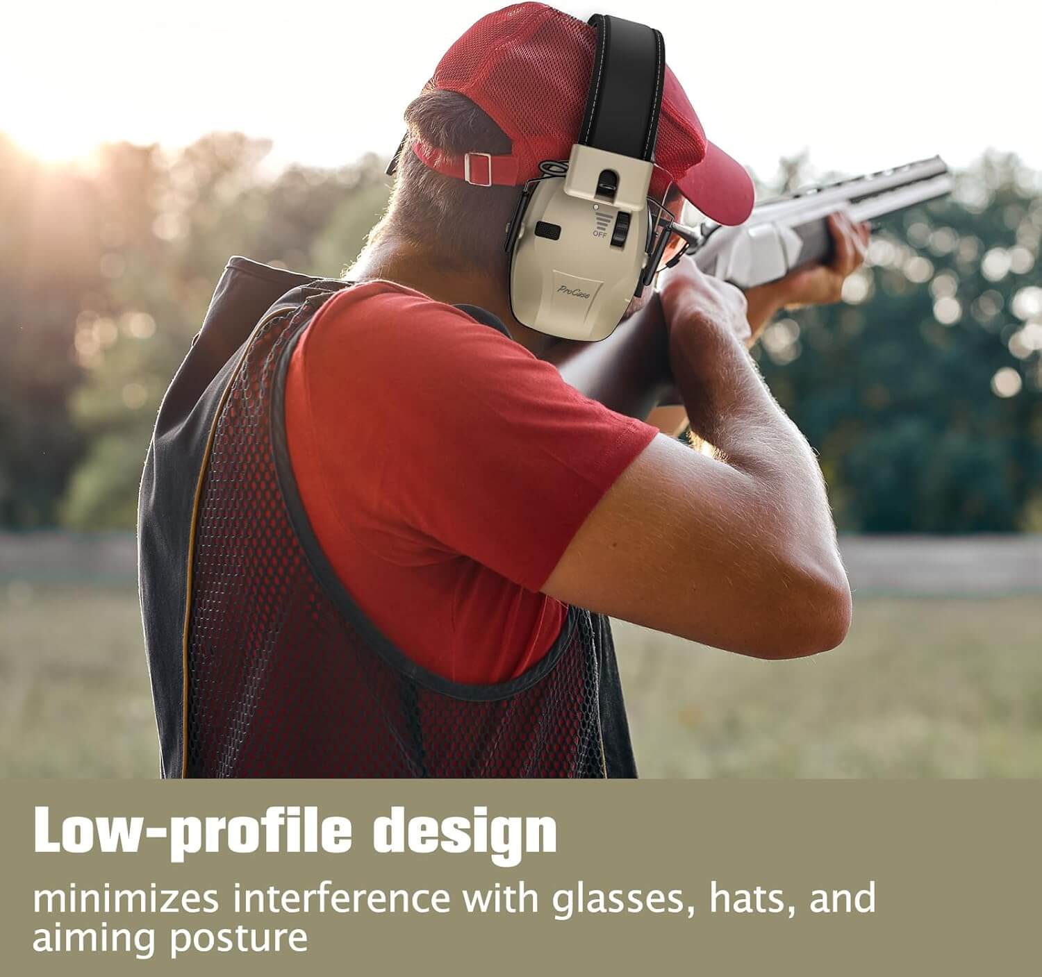 ProCase Electronic Shooting Ear Protection
