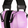 Noise Cancelling Ear Muffs SNR 33dB, Ear Hearing Protection Headphones for Adults, Sound Proof Ear Defenders for Work, Mowing, Shooters Shooting Gun Range, Construction,purple