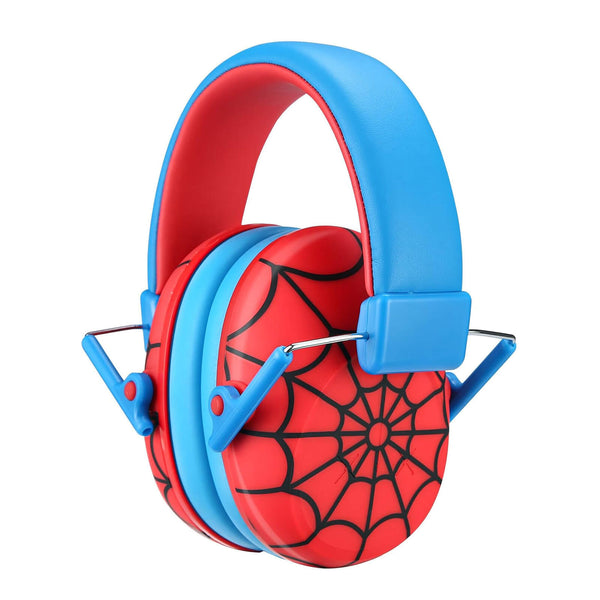 Spider-Man themed children's noise reduction earmuffs