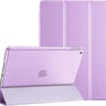  iPad 9th/ 8th/ 7th Generation Case 10.2 Inch (2021/2020/2019 Release), 10.2 iPad Case 9th/ 8th/ 7th Gen Cover, Slim Smart Cover with Translucent Hard Shell Back Purple