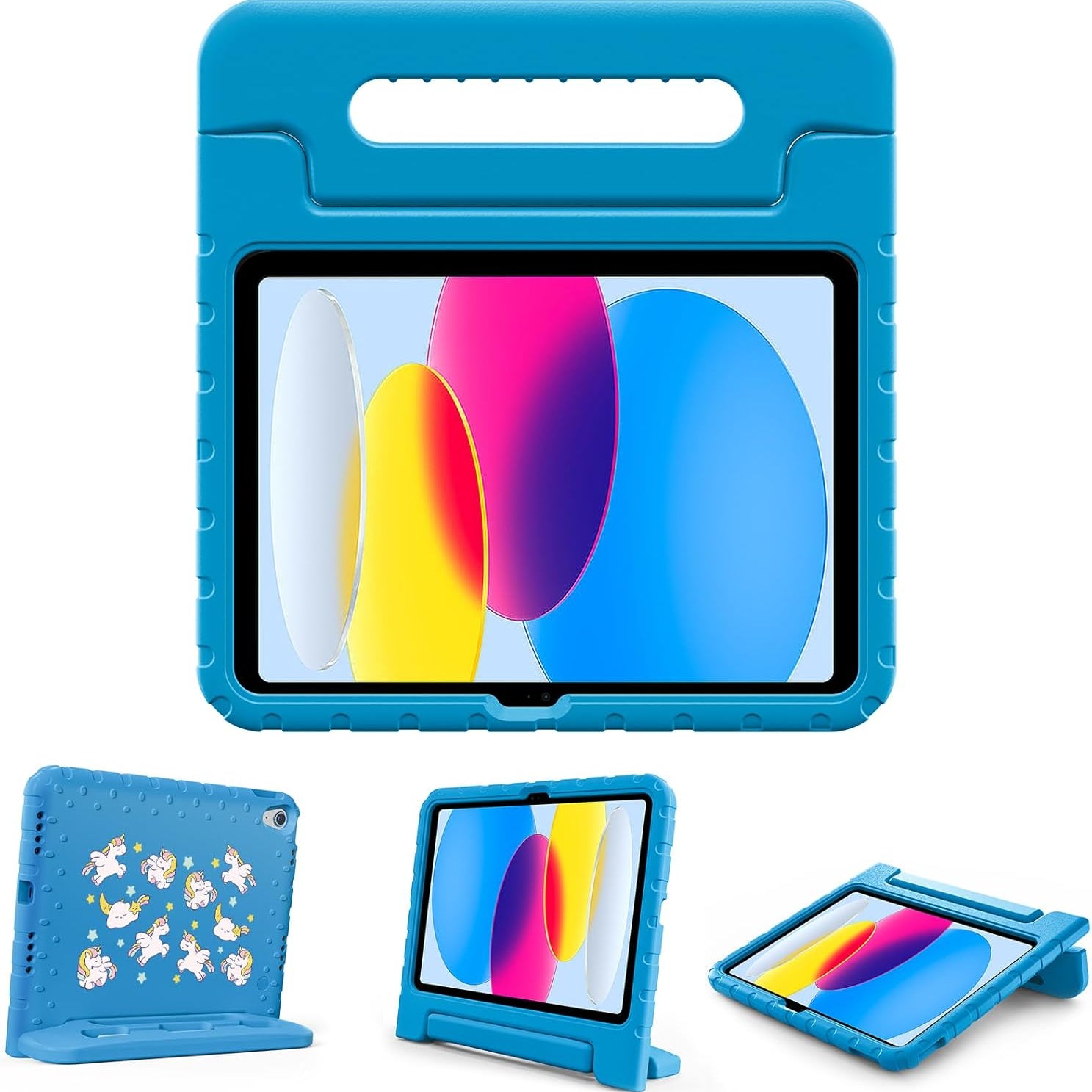 Kids Case for iPad A16 11th Generation 2025/iPad 10th Generation 2022 with Pencil Holder