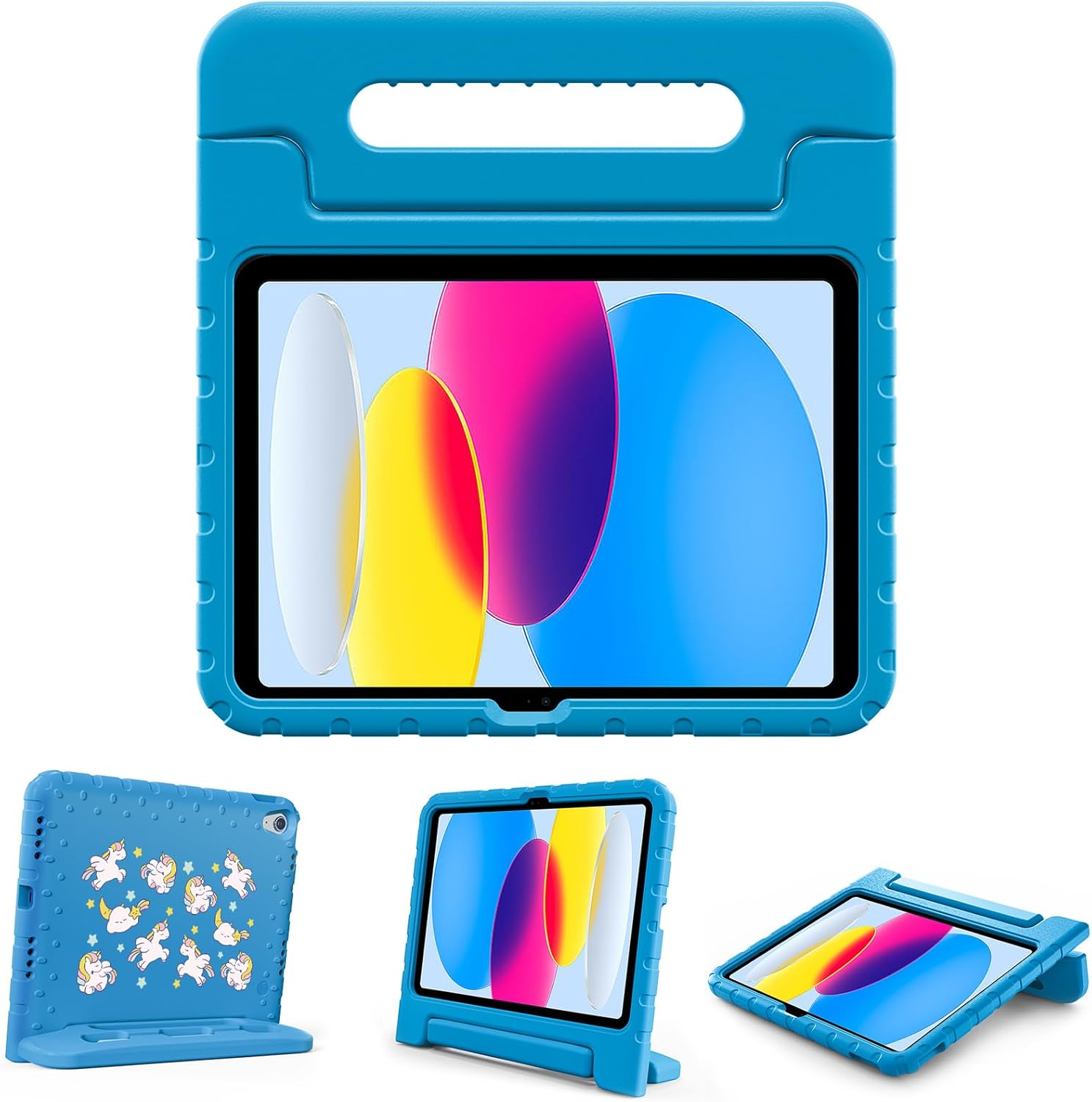 Kids Case for iPad A16 11th Generation 2025/iPad 10th Generation 2022 with Pencil Holder