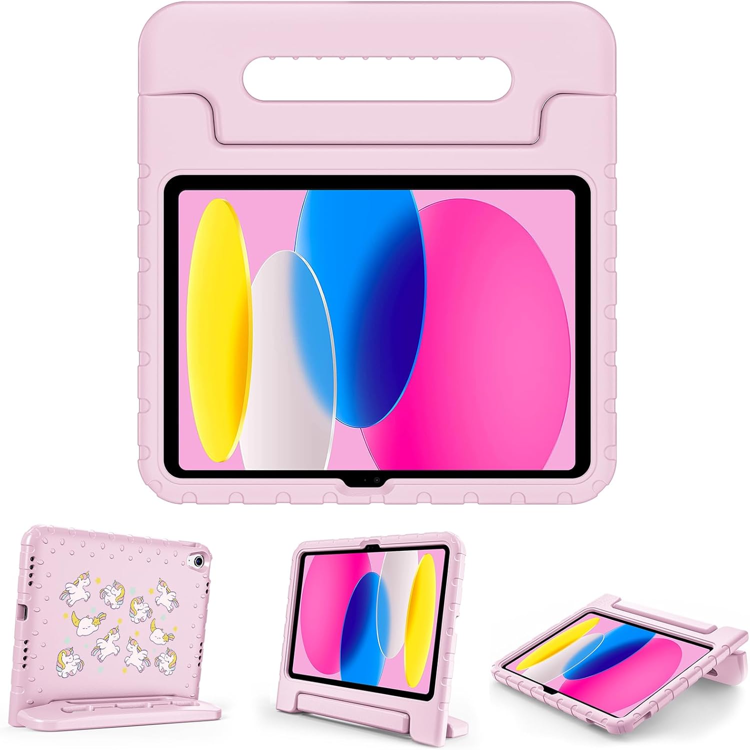 Kids Case for iPad A16 11th Generation 2025/iPad 10th Generation 2022 with Pencil Holder