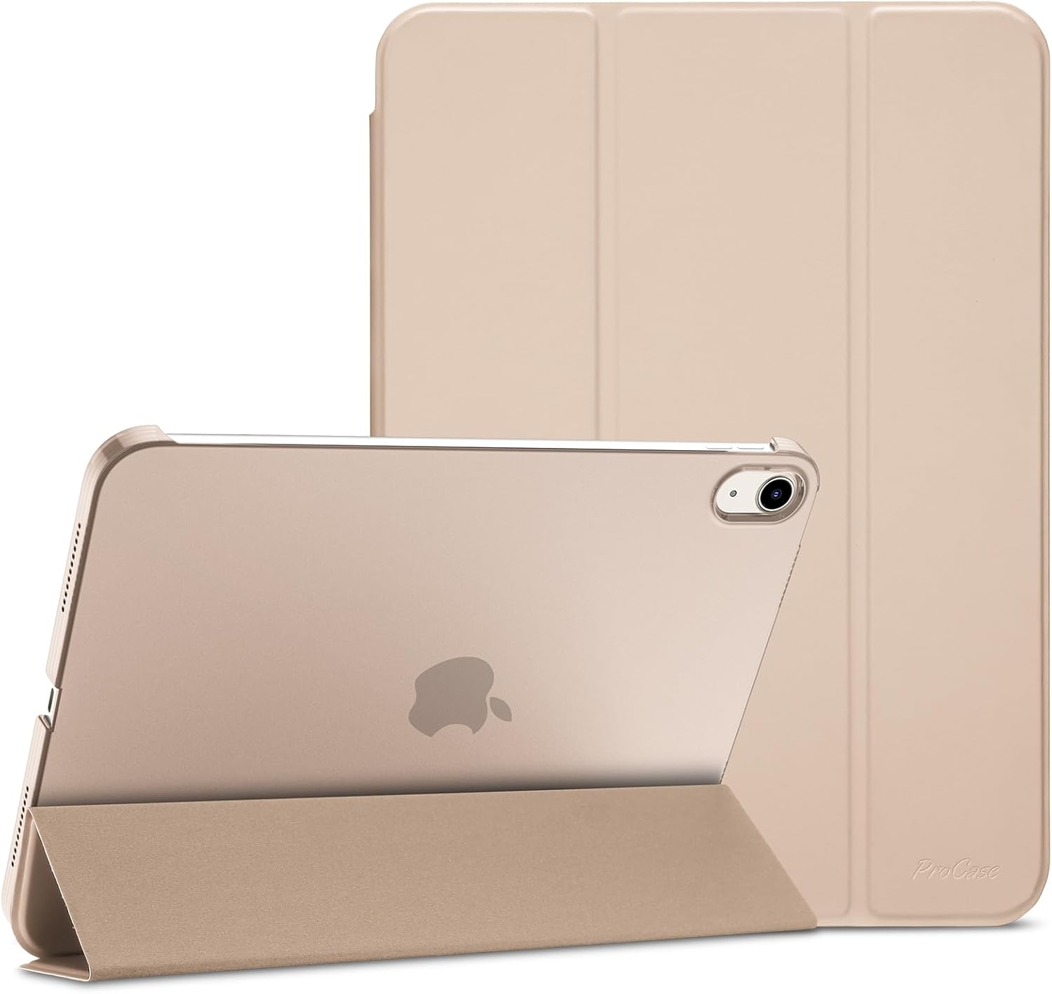 iPad (A16) 11th Generation 11 Inch 2025/ iPad 10th Generation 10.9 Inch 2022 Case, Slim Smart Cover with Translucent Hard Shell Back, Supports Touch ID, Auto Wake/Sleep