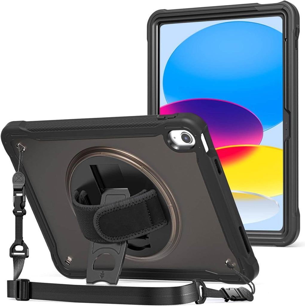 ProCase Shockproof Rugged Case for iPad(A16) 11th/10th Gen Black