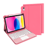 Touchpad Keyboard Case for iPad 11th (A16) / 10th Gen, Pink