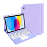 Touchpad Keyboard Case for iPad 11th (A16) / 10th Gen, Light Purple