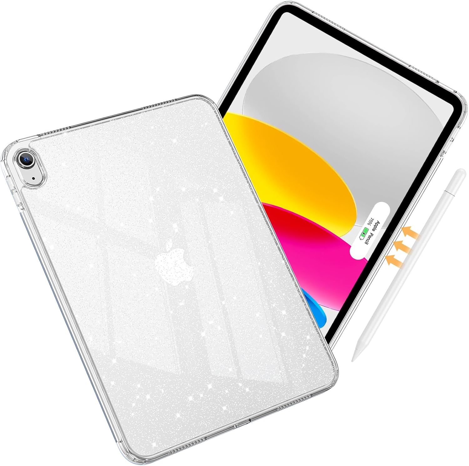 Clear Case for iPad (A16) 11th Generation 2025 11 Inch/ 10th 10.9 Inch 2022, Slim Light Transparent Anti-Yellow Back Cover for iPad 11/10 Gen 11" 10.9"