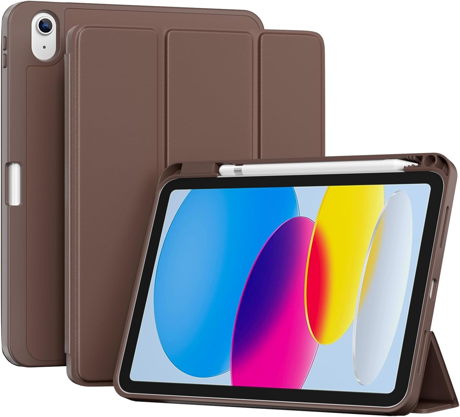 iPad (A16) 11th Generation 11 Inch 2025/ iPad 10th Generation 10.9 Inch 2022 Case with Pencil Holder