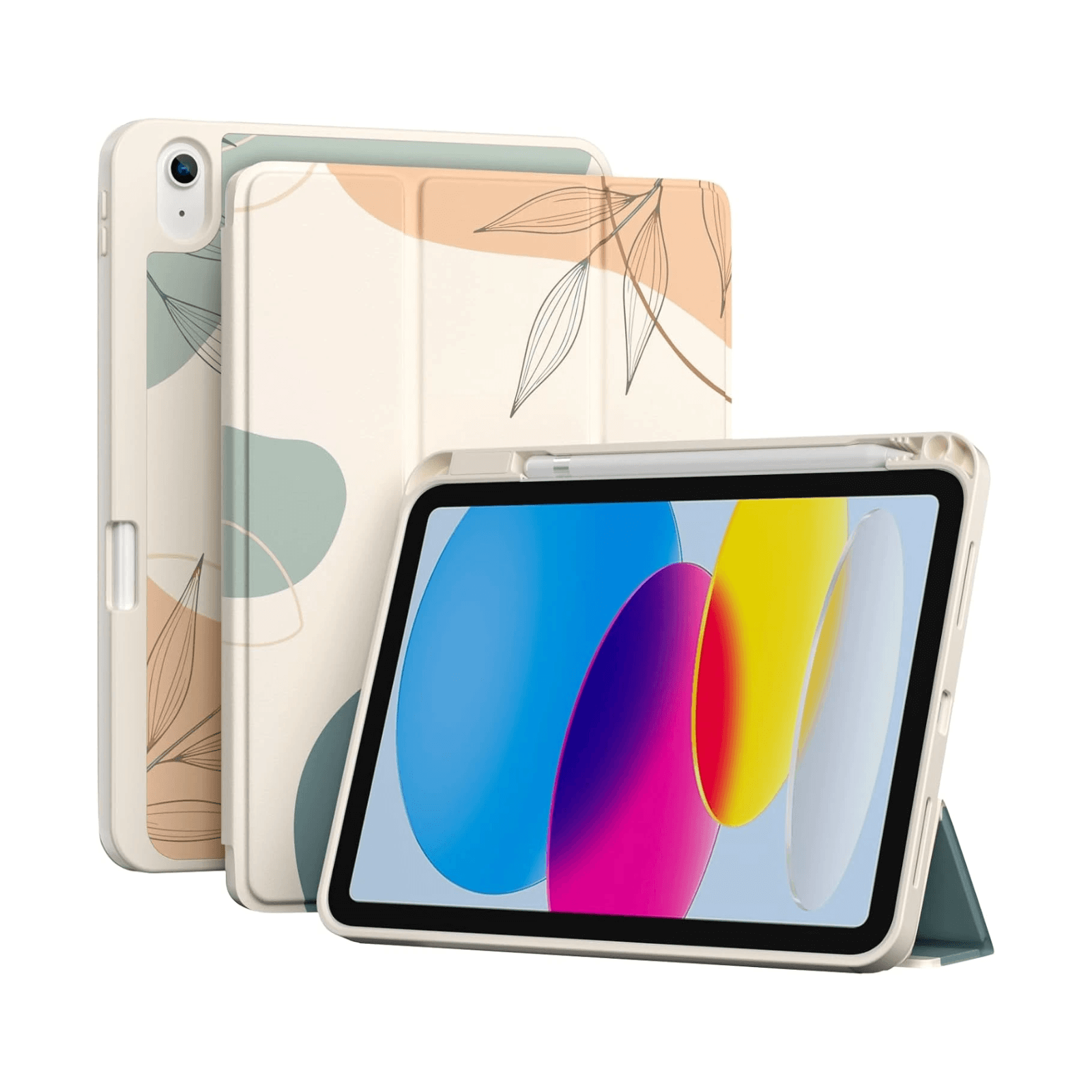 iPad (A16) 11th Gen 11" 2025/ iPad 10th Gen 10.9" Protective Case with Soft TPU Back