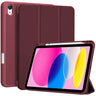 iPad (A16) 11th Gen2025/10th Gen 10.9" Case with TPU Back Wine
