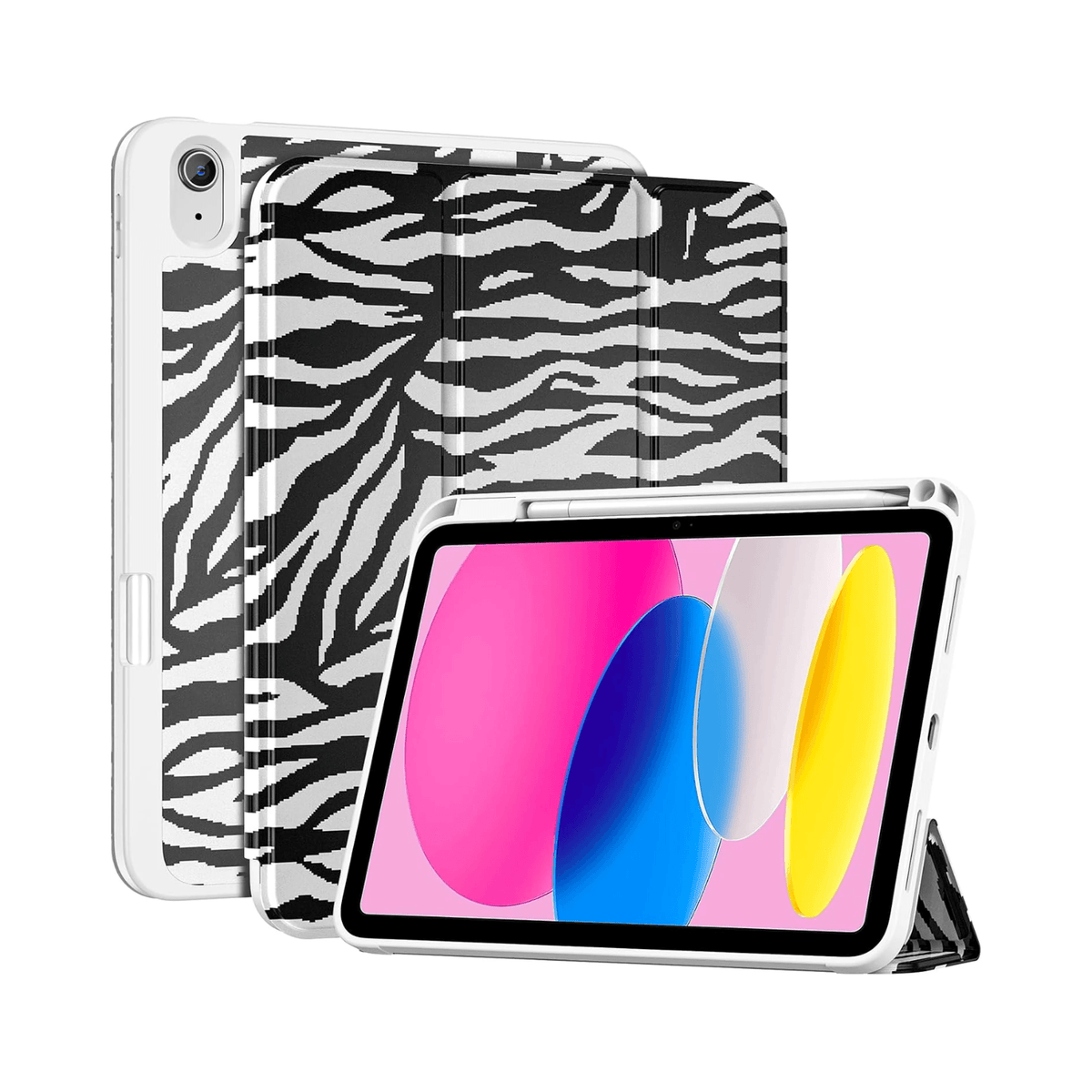 iPad (A16) 11th Gen 11" 2025/ iPad 10th Gen 10.9" Protective Case with Soft TPU Back