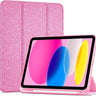 iPad (A16) 11th Generation 11 Inch 2025/10th Generation 10.9 Inch 2022 Case with Pencil Holder, Hybrid iPad 11 10 Case with Clear Back, Supports Auto Wake/Sleep, pink