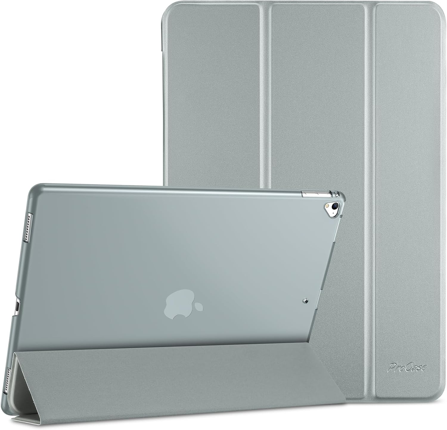 Smart Case for iPad Pro 12.9 Inch 1st and 2nd Generation (2015 and 2017 Model), grey
