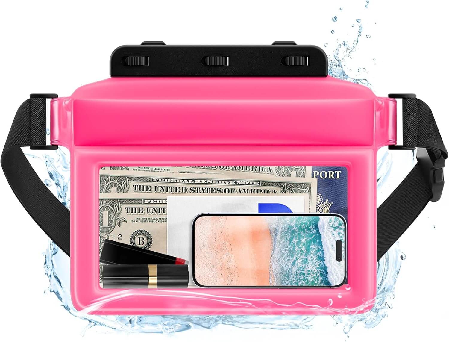 JOTO Large Floating Waterproof Fanny Pack