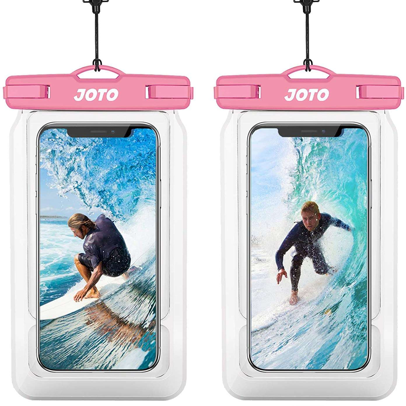 JOTO Floating Waterproof Phone Pouch pink