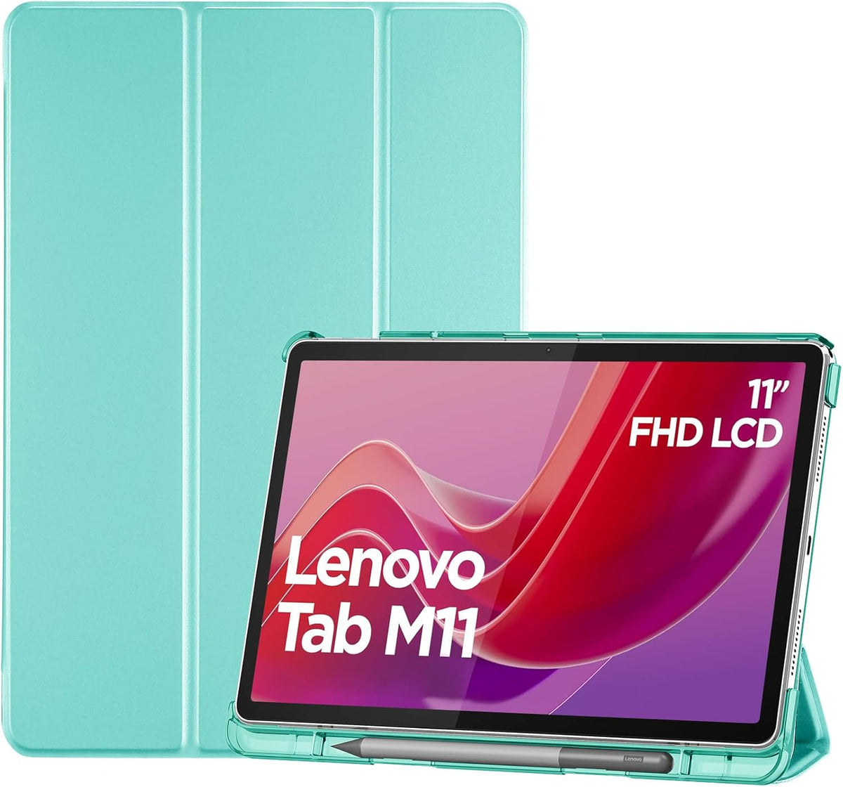 Custodia Fintie Slim Con Stand Per Lenovo Tab M7 (3rd/2nd Gen 2021/2019) – Anti Graffio - Foto 4