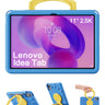 Shocproof Kids Case for Lenovo Idea Tab 11" 2025/K11 Gen 2, with 360° Rotating Handle, Pencil Holder, Blue