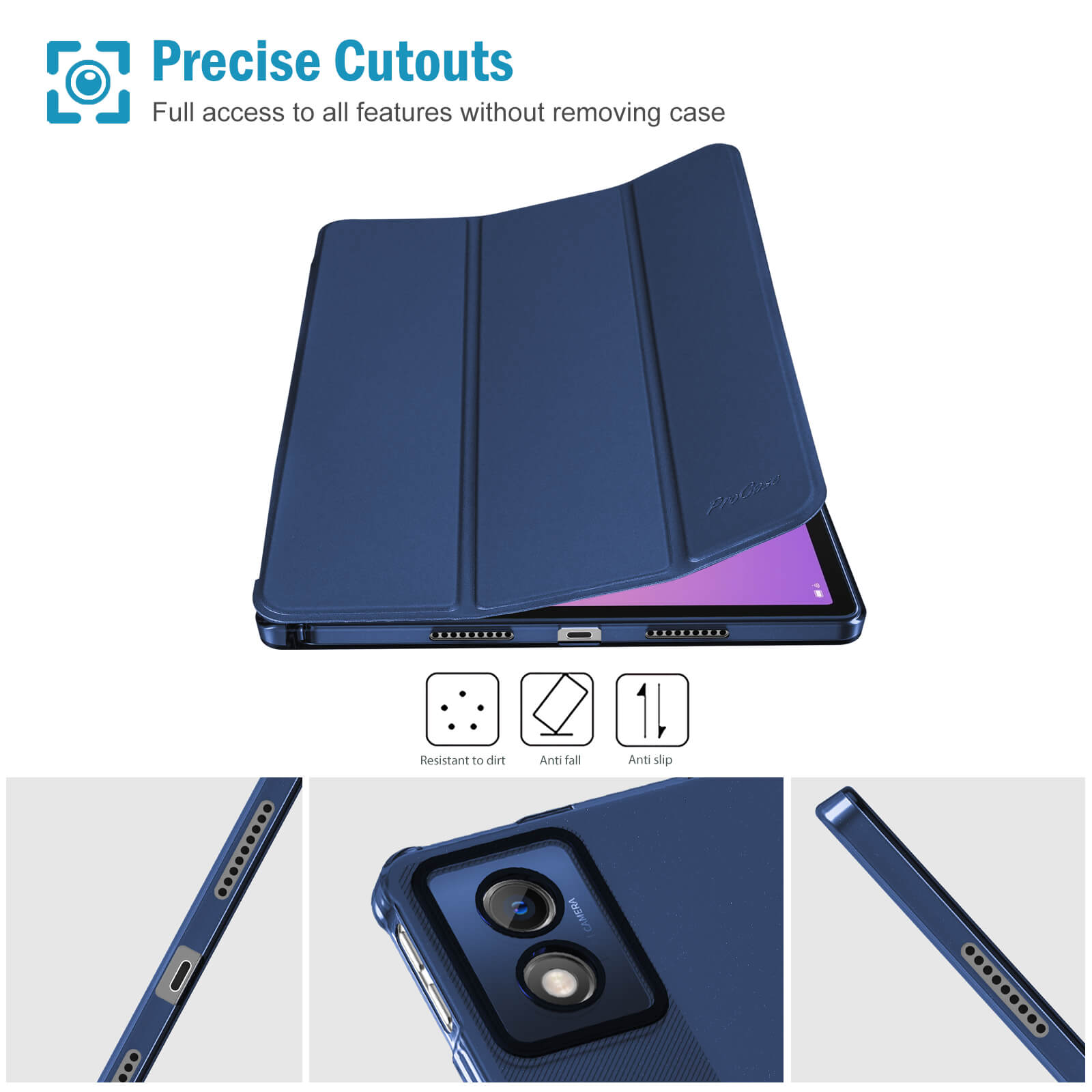 Lenovo Idea Tab Pro 12.7" 2025 Hard Shell Protective Slim Case