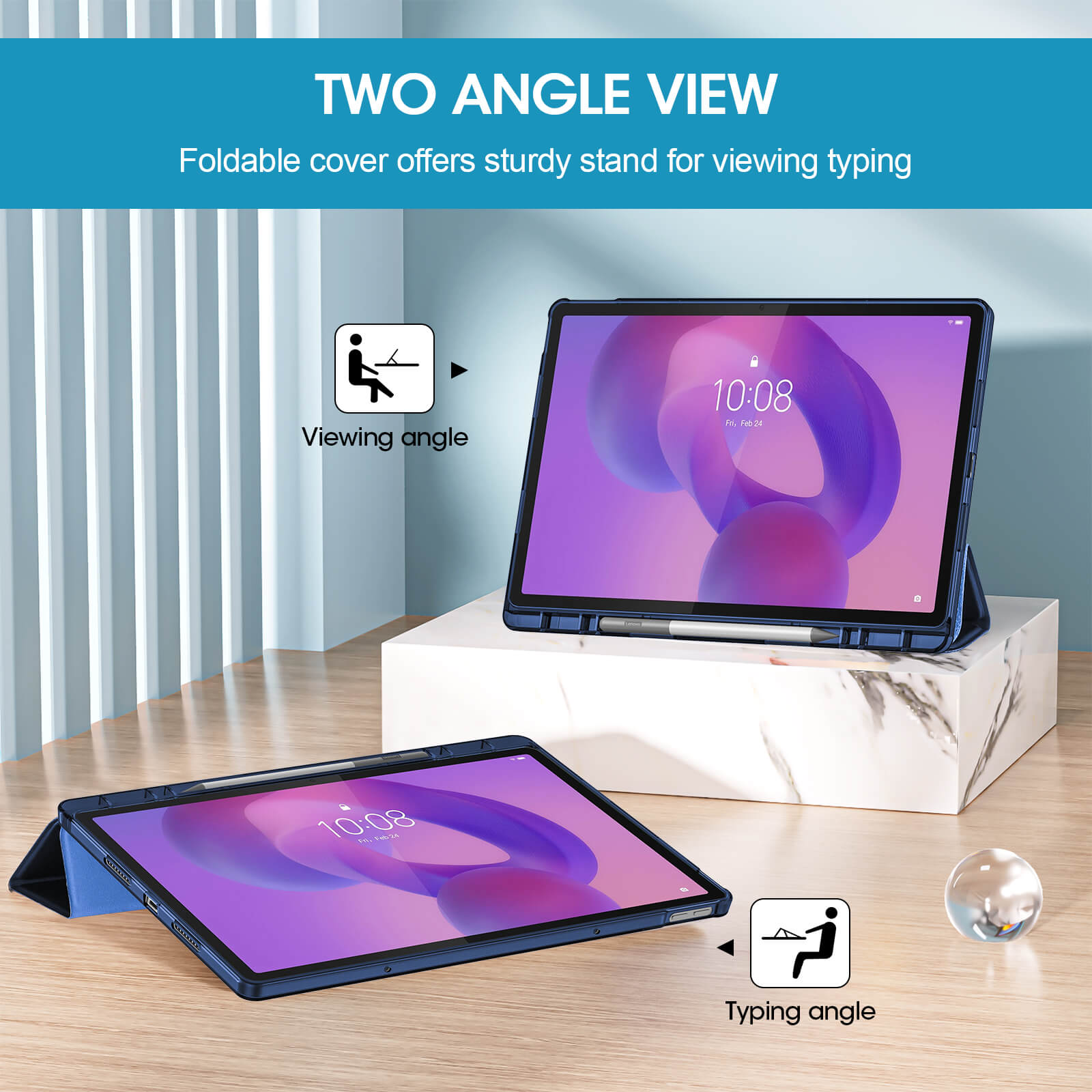 Lenovo Idea Tab Pro 12.7" 2025 Hard Shell Protective Slim Case