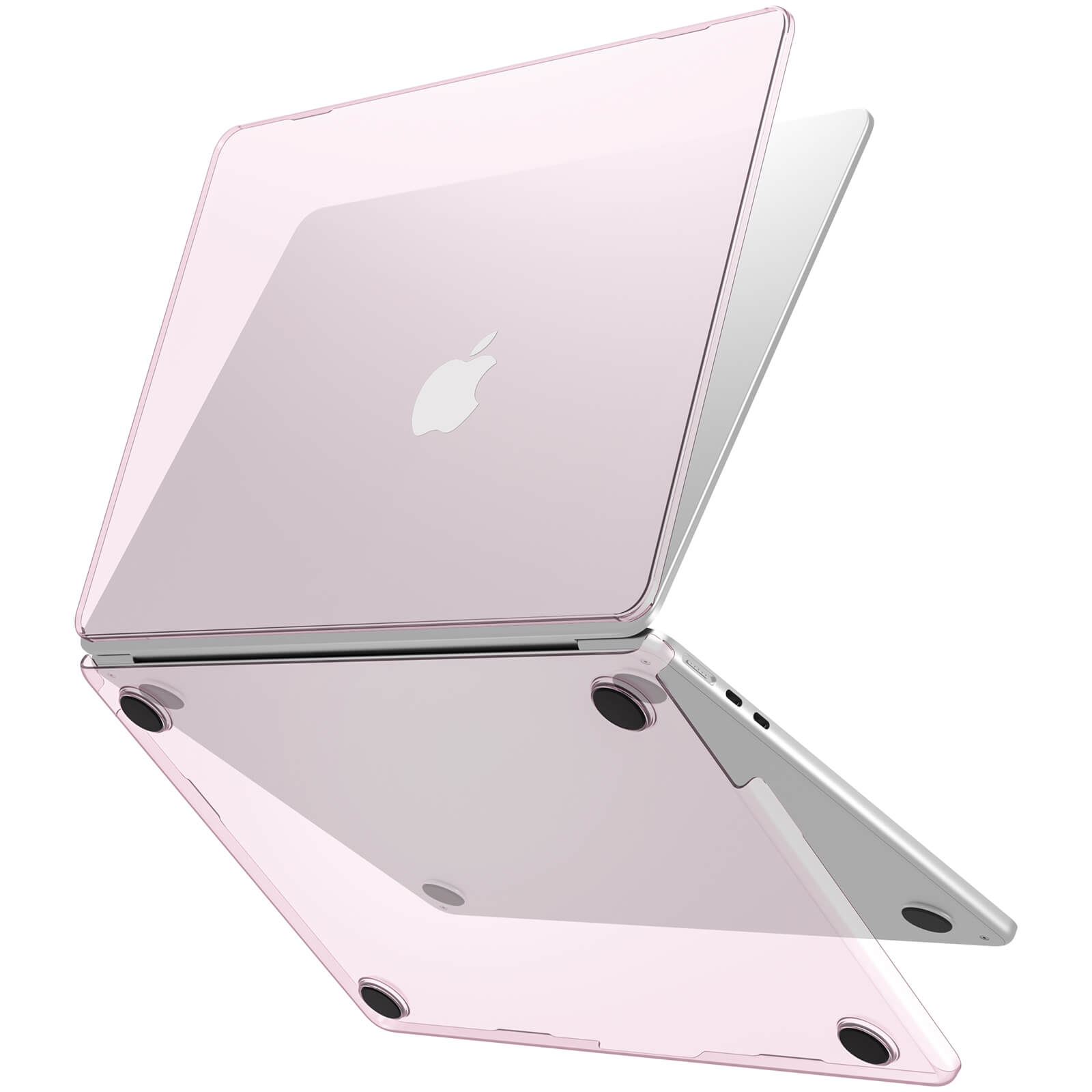 Ultra Thin Transparent Protective Case for MacBook Air 13 inch 2025 2024 2023 2022, M4 A3240, M3 A3113, M2 A2681, Laptop Cover for MacBook Air 13.6"