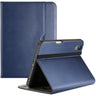 Premium PU Leather Folio Business Case for for iPad mini 7th (A17 Pro) 2024/iPad Mini 6th Generation 2021 8.3 Inch Navy
