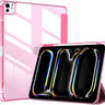 ProCase Smart Case for iPad Pro 11 Inch 2024 M4 with Pencil Holder Melonpink