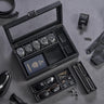 Men's Jewelry Box, Jewellry Storage Holder Organizer Case for Watch Sunglasses Rings Cufflinks Accessories, Gift for Male Father Boyfriend