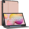 Galaxy Tab S6 Lite 10.4” 2024 2022 2020 with S Pen Holder, Slim Stand Folio Case Smart Cover for Galaxy Tab S6 Lite 10.4 Inch SM-P613/ P619 SM-P610/ P615 SM-P620 / P625, pink