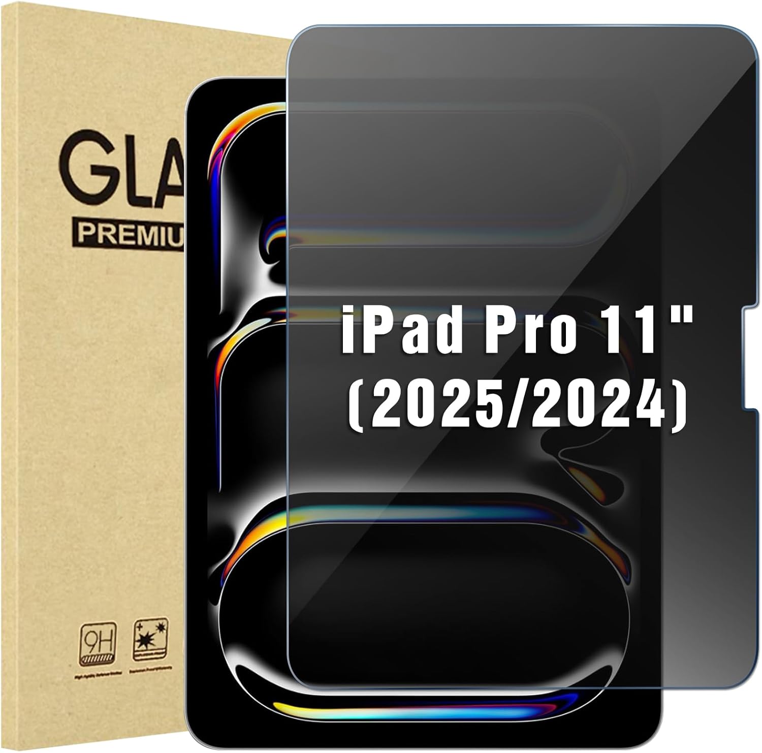 iPad Pro 11" 2025 M5/ 2024 M4 Tempered Glass Screen Protectors 