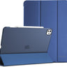 iPad Pro 13 Inch Case M5 2025/ M4 2024, Smart Cover iPad Pro M5 M4 Case 13 Inch, Slim Stand Translucent Hard Shell Back, Supports Touch ID, Auto Wake/Sleep, blue