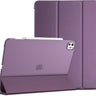 iPad Pro 13 Inch Case M5 2025/ M4 2024, Smart Cover iPad Pro M5 M4 Case 13 Inch, Slim Stand Translucent Hard Shell Back, Supports Touch ID, Auto Wake/Sleep, purple