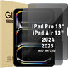 Privacy Screen Protector for iPad Pro 2025/2024 (M5/M4) /Air 13-Inch 2024; Anti-Spy Tempered Glass Film Guard for 2024 iPad Pro/iPad Air 13"